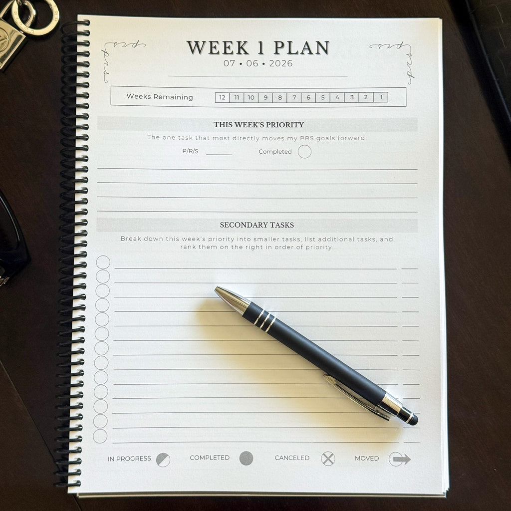 The PRS Method Q3 Planner