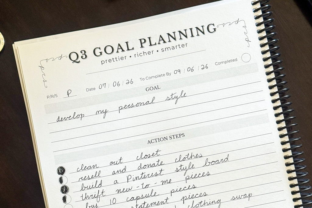 The PRS Method Q3 Planner