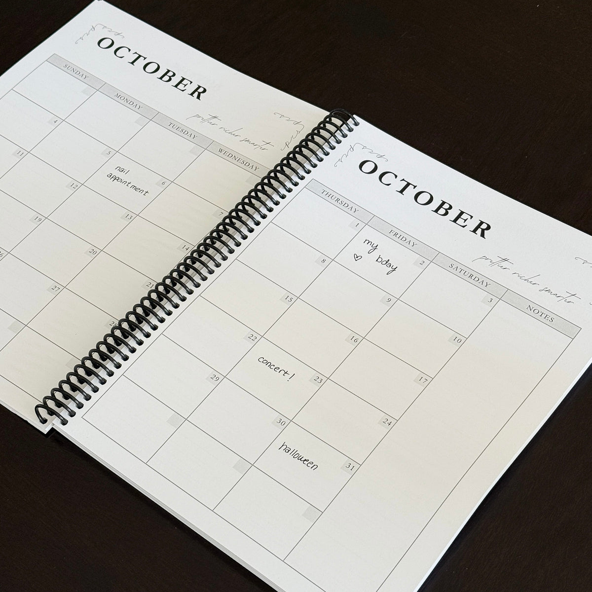 The PRS Method Q4 Planner
