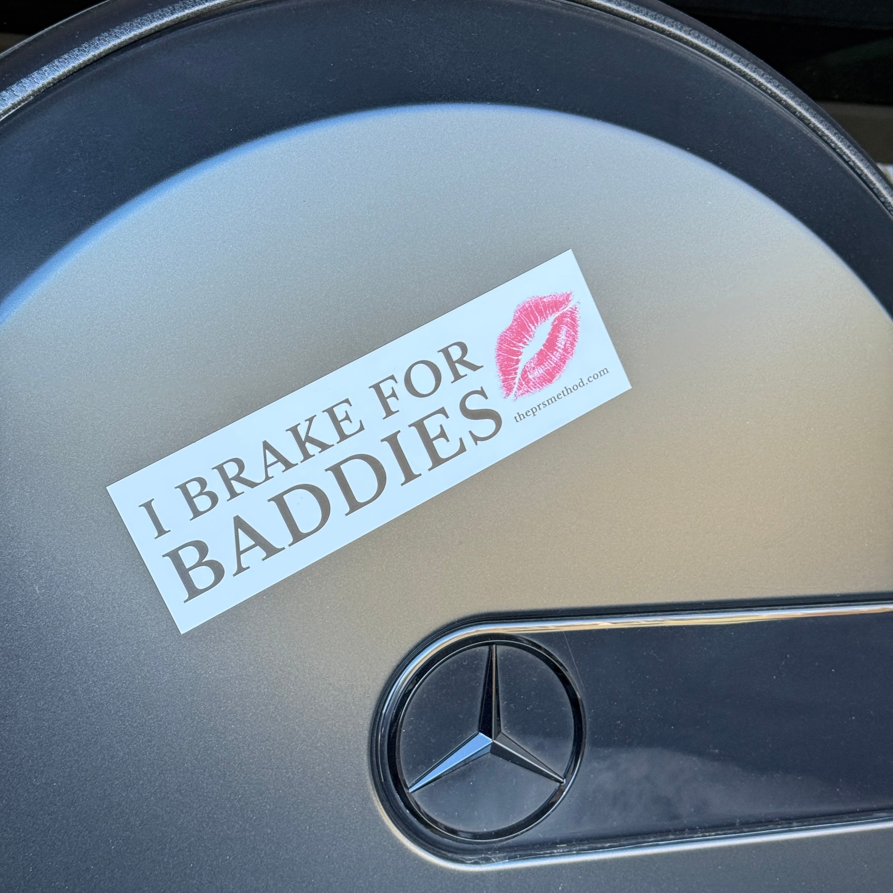 Baddie Car Magnet